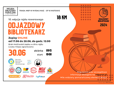10. Rajd Rowerowy „Odjazdowy Bibliotekarz”