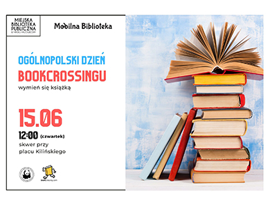 15 czerwca – Ogólnopolski Dzień Bookcrossingu