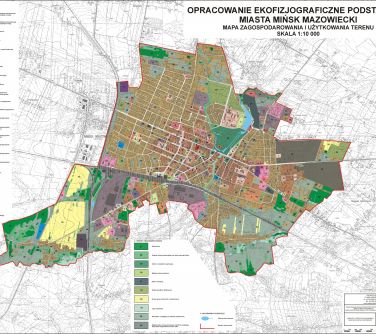 Mapa zagospodarowania i użytkowania terenu