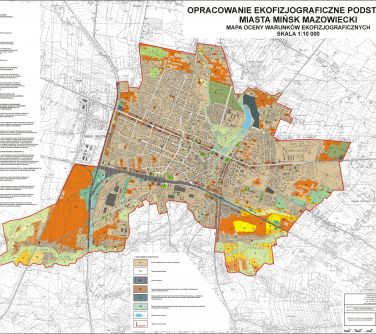 Mapa oceny warunków ekofizjograficznych