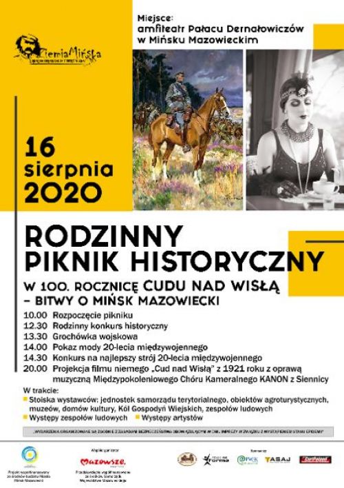 plakat promujący piknik