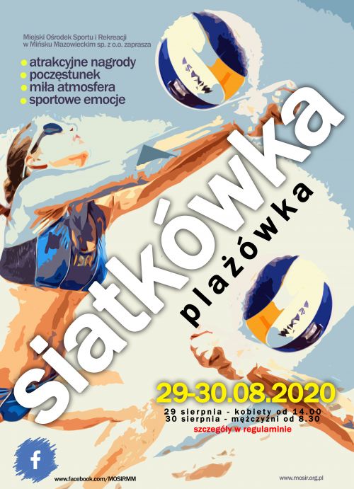 Siatkówka plażowa z MOSiR