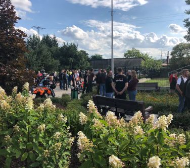 Otwarcie nowego Skweru Dawnych Motocykli
