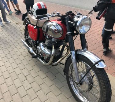 Zabytkowy motocykl