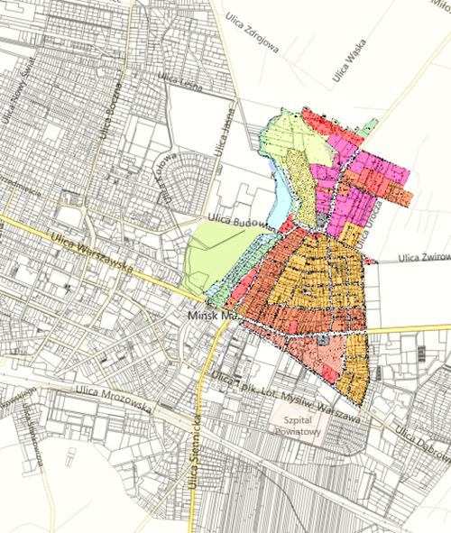 mapa poglądowa konsultacje społeczne