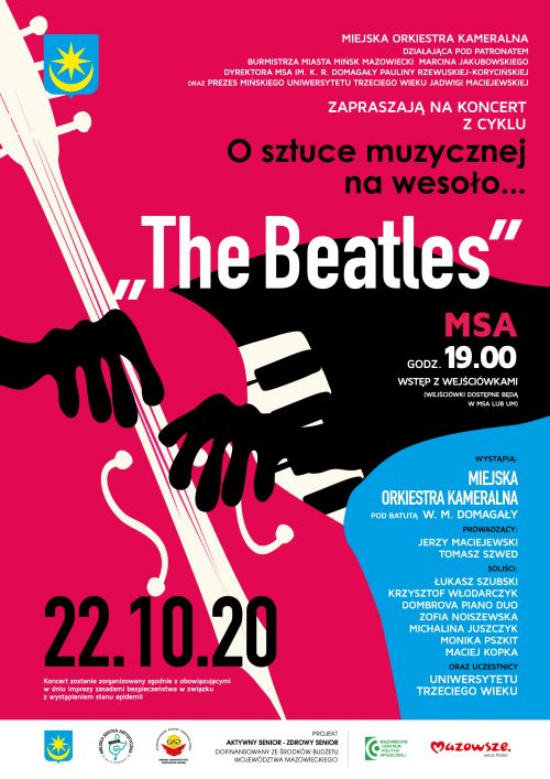O sztuce muzycznej na wesoło... koncert w MSA - plakat