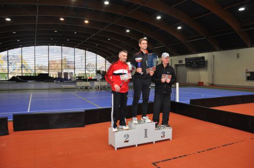 Nagrodzeni zawodnicy na podium