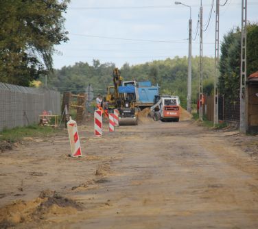 Prace budowlane na ul. 7-go PUL