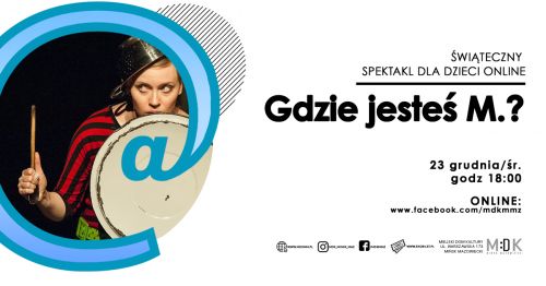 Spektakl w MDK - plakat