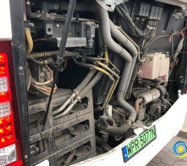 Elektryczny autobus - silnik