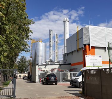 zdjęcie prezentujące PEC w Mińsku Mazowieckim od frontu