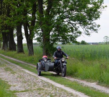 Foto z działalności Klubu Dawnych Motocykli