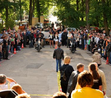 Foto z działalności Klubu Dawnych Motocykli