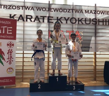 Karatecy na podium