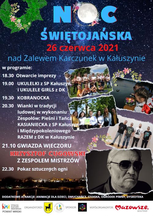 Zaproszenie na Noc Świętojańską w Kałuszynie