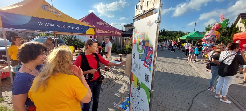 projekt "Mińsk na kółkach", prezentacja wystawy mobilnej