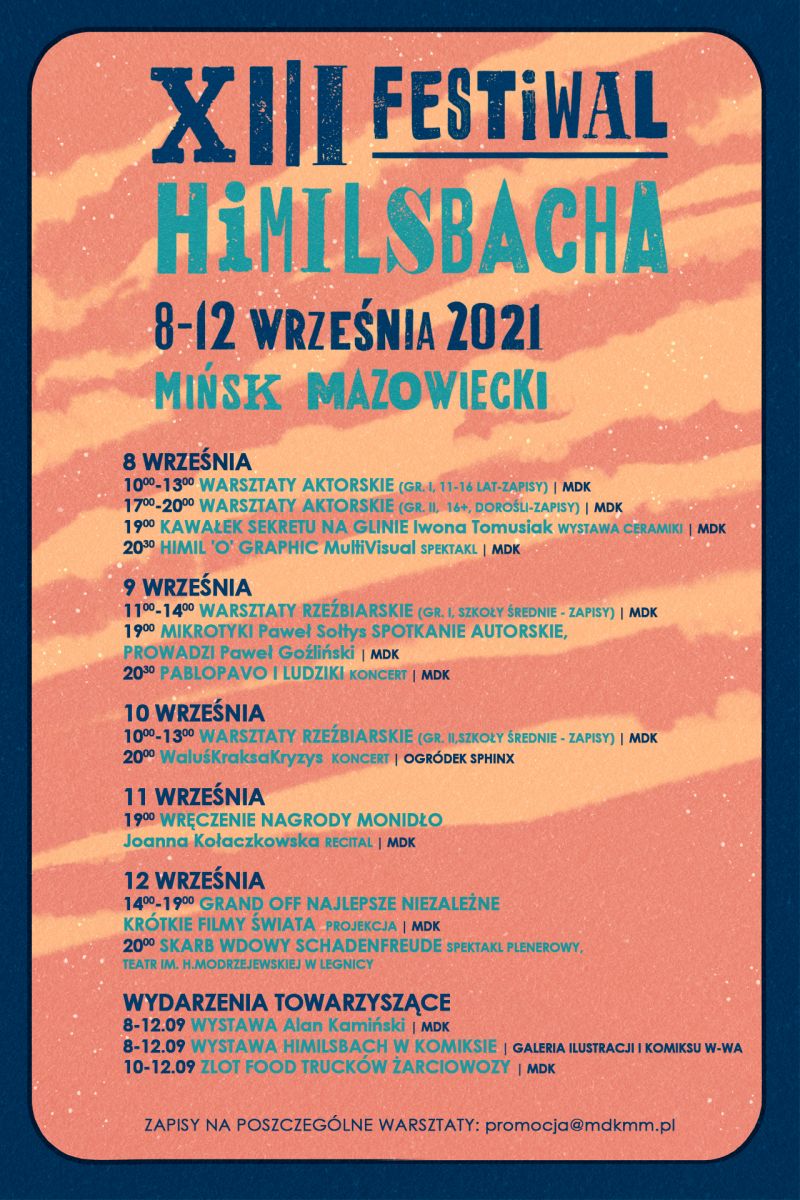 Festiwal Himilsbacha 2021 - plakat