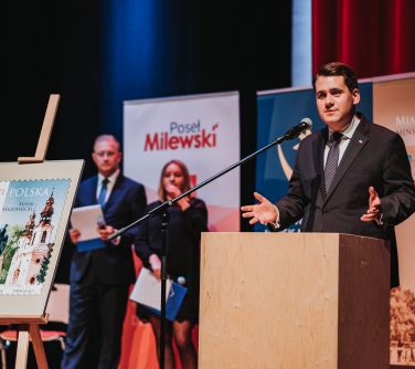 Prezentacja znaczka mińskiego  3 września w Miejskiej Szkole Artystycznej