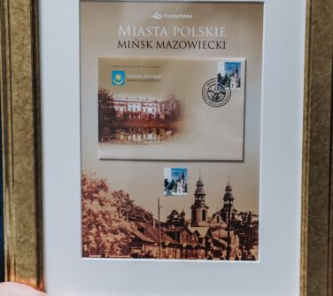 Prezentacja znaczka mińskiego 3 września w Miejskiej Szkole Artystycznej