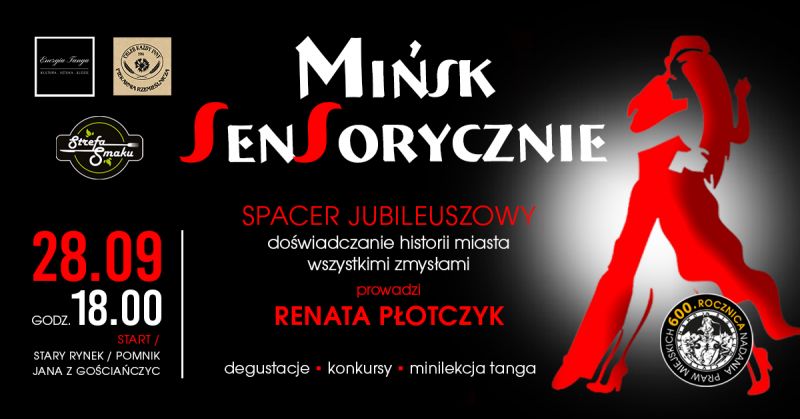 Mińsk Sensorycznie - plakat