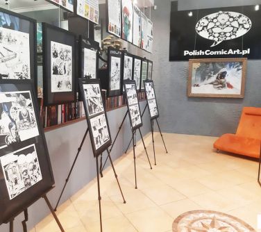 8-12 września WYSTAWA Himilsbach w komiksie w Galerii Ilustracji i Komiksu Polishcomicart.pl