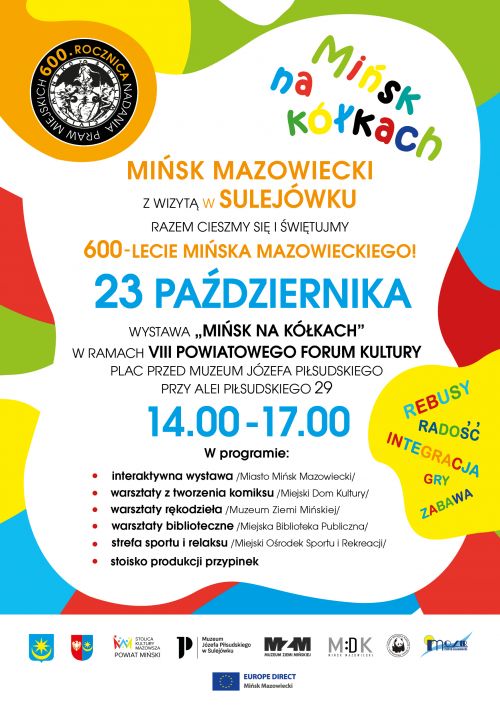 Mińsk Mazowiecki z wizytą w Sulejówku.