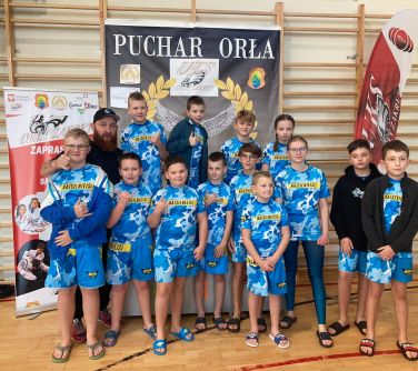 III Puchar Orła BJJ NO GI i GI  - zawodnicy na podium