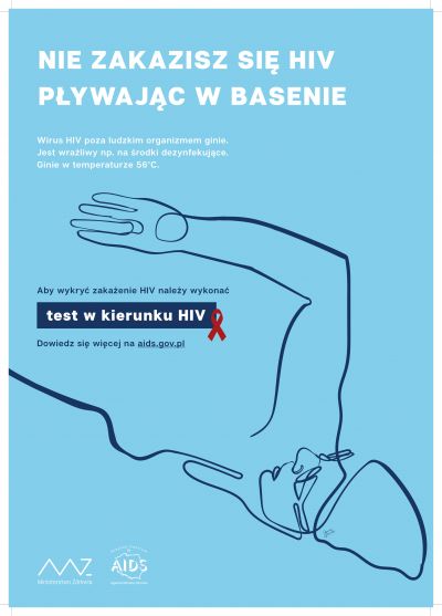 Nie zakazisz się HIV pływajac na basenie