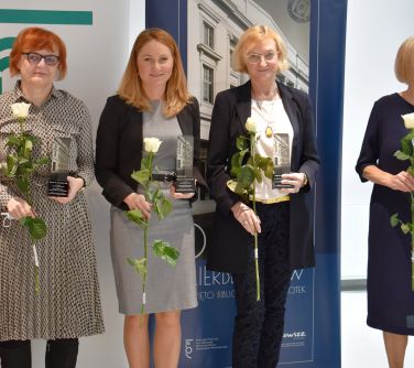 Uroczystość wręczenia nagrody im. Kierbedziów dla Miejskiej Biblioteki Publicznej