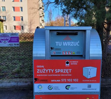 Pojemnik na elektroodpady