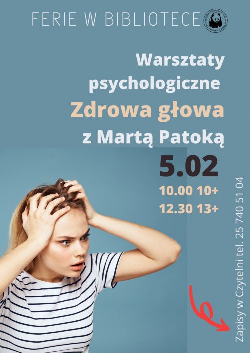 "Zdrowa głowa" - warsztaty w MBP