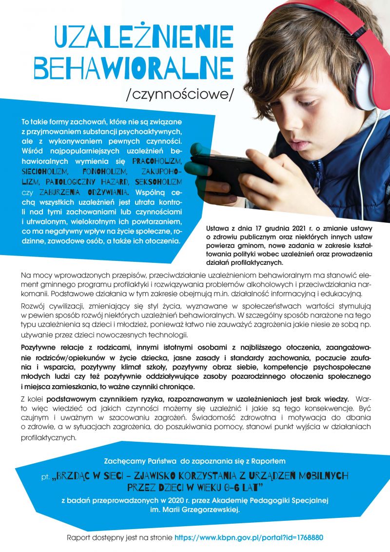 Uzależnienie behawioralne (czynnościowe)