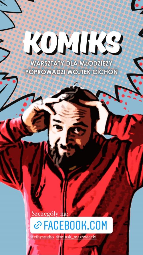 Warsztaty z komiksu z Wojtkiem Cichoniem