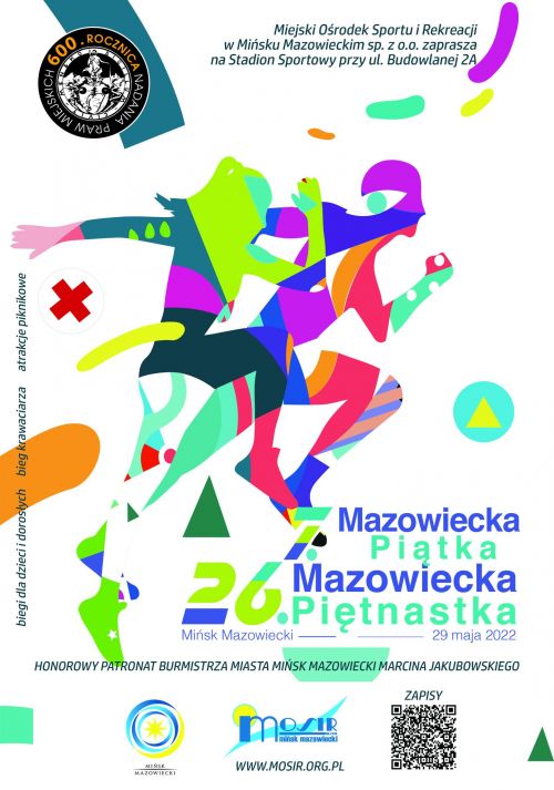 Zapisy na "Mazowiecką Pietnastkę i Mazowiecką Piatkę"