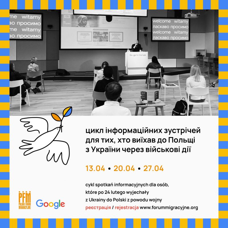 Spotkania informacyjne dla uchodźców