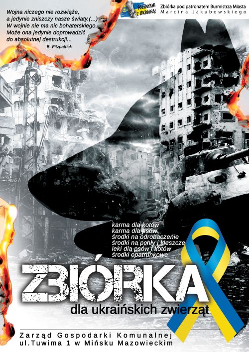 ZBIÓRKA dla ukraińskich zwierząt