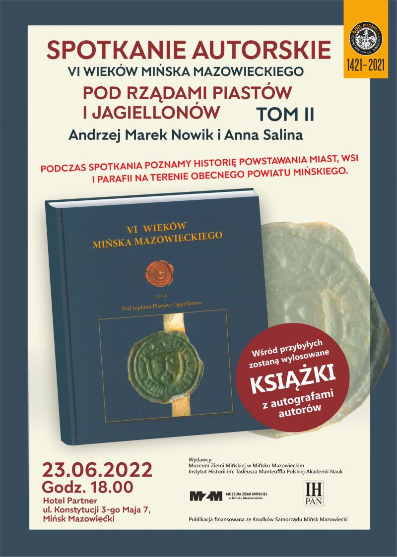 MZM zaprasza na spotkanie autorskie
