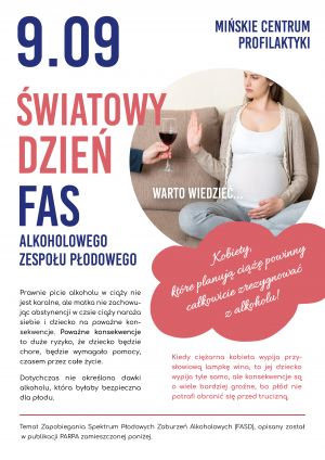 ulotka informujaca o Światowym dniu FAS