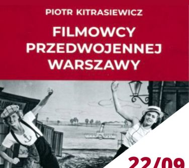 plakat promujący spotkanie autorskie