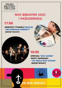 Noc Bibliotek 2022