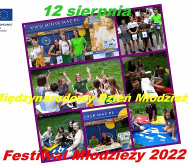 kolaż zdjęc z Festiwali Młodzieży