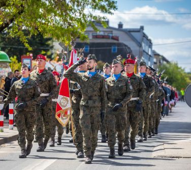 defilada pocztów sztandarowych