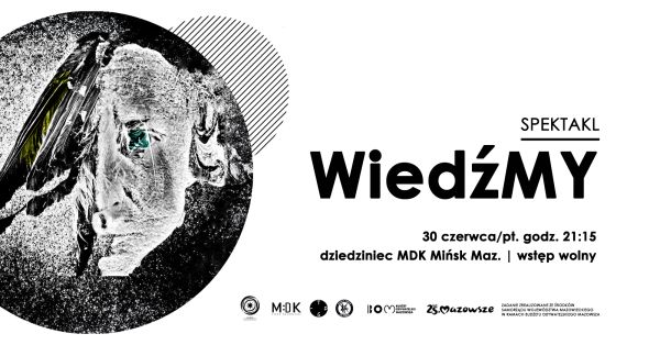 po lewej karykatura twarzy, po lewej informacje zawarte na plakacie znajdują się w treści artykułu zamieszczonego na stronie