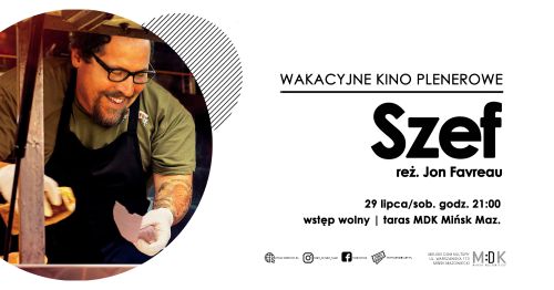 po lewej stronie w kole uśmiechnięty mężczyzna w rękawiczkach, informacje zawarte na plakacie znajdują się w treści...