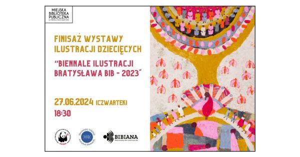 Po lewej na białym tle inforamcje. Po prawej malunki