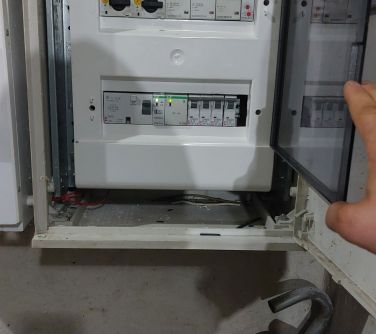 Zdjęcie skrzynki elektrycznej