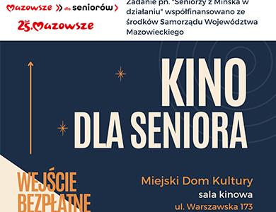 BEZPŁATNE seanse filmowe dla seniorów w sierpniu