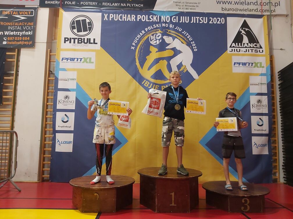 Brązowy krążek w Jiu Jitsu dla mińszczanina