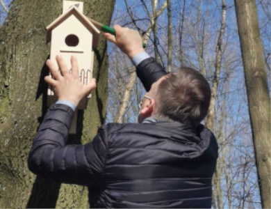 Budki powieszone – zapraszamy ptasich mieszkańców