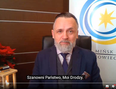Burmistrz Marcin Jakubowski składa życzenia!